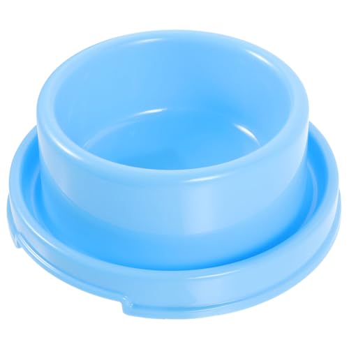 Toddmomy Haustiernapf plastikschalen plastikschüsseln cat Bowls hundefutternapf Hunde kotbeutel Dog Bowl Kätzchen-Wassernapf Fressnäpfe für Welpen Heimtierbedarf Tierfutterbehälter Sky-Blue von Toddmomy