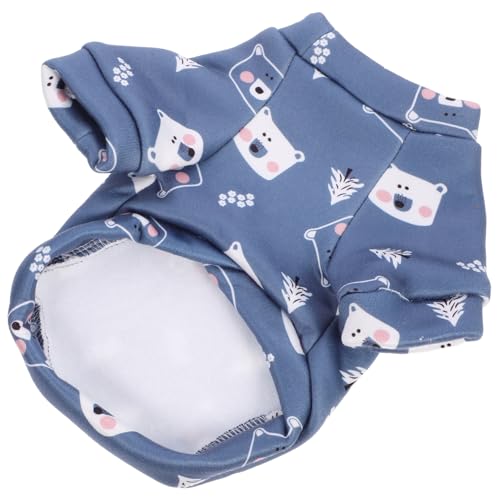 Toddmomy Hundekleidung Hundebekleidung Warmer Hundemantel warme Welpenkleidung Kleidung für Hunde entzückende Welpenkleidung warme Haustierkleidung entzückendes Hundekleid Polyester von Toddmomy