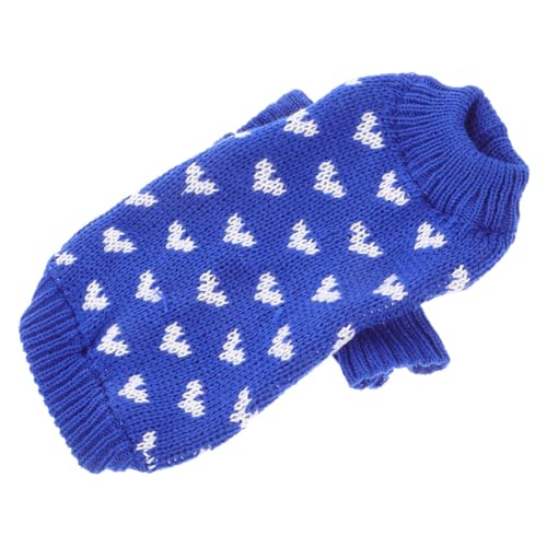 Toddmomy Hundepullover Winterkleidung für Hunde Warmer Strickhund Hundekleidung Muskelshirt Haustierzubehör Warmes Welpenkostüm dekorative Hundebekleidung Haushalt Weste von Toddmomy