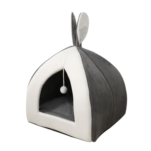 Toddmomy Kaninchennest Nest katzenbett Katzenhausnest Kätzchenbetten Katzennest universelles Nest für Katze Haustier schlafhaus Schlafbett für Katzen Tragbares Hamsternest PP Baumwolle Grau Toddmomy Kaninchennest Nest katzenbett Katzenhausnest Kätzchenbetten Katzennest universelles Nest für Katze Haustier schlafhaus Schlafbett für Katzen Tragbares Hamsternest PP Baumwolle Grau von Toddmomy