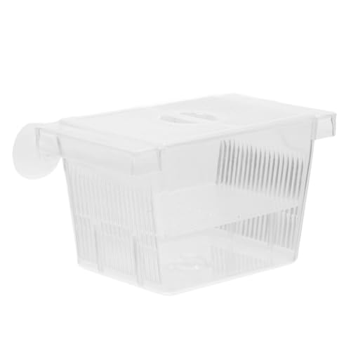 Toddmomy Kasten Brutkasten Für Frittierboxen Zuchtbecken Aquarienfische Fall Fischzucht Fisch-isolationsfall Aquarium Kindergarten Separator Betta-Aquarium Mit Trennwand Plastik von Toddmomy