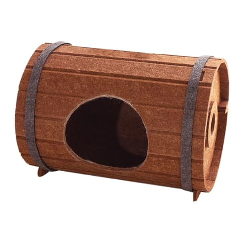 Toddmomy Katzenspielzeug Katzensachen Katze Plüsch Wurf Kätzchenbetten für Indoor-Kätzchen pet Bed petbett cat Furniture katzenkorb verschleißfestes Katzennest Katzenfilzhaus gefühlt Brown von Toddmomy