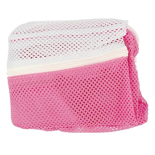 Toddmomy Katzentasche Waschen Tragetasche Für Katzen Verklumpung Wurf Katzen-rückhaltetasche Hundereinigungs-duschbeutel Katze Duschnetz Antibissbeutel Für Katzen Käfig Polyester-Netz Rosa von Toddmomy