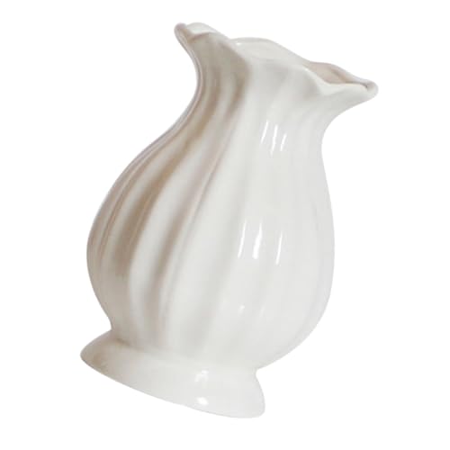 Toddmomy Keramikvase Minimalistische Vase Für Trockenblumen Stilvolle Tischdeko Für Modernes Wohnen Dekorative Vase Für Heimdekoration Ideal Für Vintage Und Moderne Einrichtung von Toddmomy