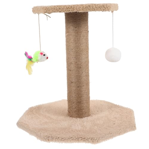 Toddmomy Klettergerüst Für Katzen Kratzer Katzenstreu Kratzbäume Aus Sisal Katzenmöbel Katzenspielzeug Katze Kratzt Anti-Katze Katzenhaus Für Den Innenbereich Kätzchen Versorgung Sisalsäule von Toddmomy