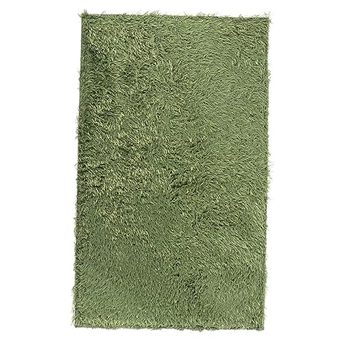 Toddmomy Liegender Teppichrasen für Haustiere Hunde-PIPI-Pad Bartagame Terrarium kunstrasenmatten saugfähige unterlage waschbarer Teppich Reptilienkäfigmatte waschbare Krabbelmatte Green von Toddmomy