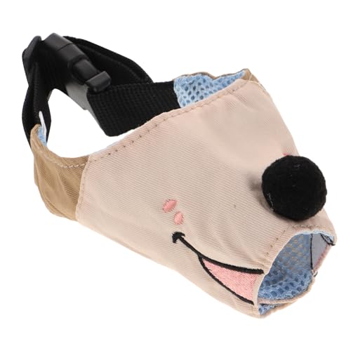 Toddmomy Maulkorb Haustier Hundeschutz Maske Für Hunde Hundebedarf Maske Für Mittelgroße Hunde Für Welpen Für Hunde Outdoor Hunde von Toddmomy