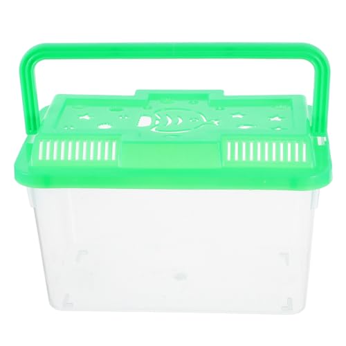 Toddmomy Mini Tragbares Aquarium Handgeführtes Fisch und Schildkrötenbecken aus Transparentem Robustem Kunststoff Kleines Zucht und Transportbehältnis mit Praktischem Griff für Heimtiere Toddmomy Mini Tragbares Aquarium Handgeführtes Fisch und Schildkrötenbecken aus Transparentem Robustem Kunststoff Kleines Zucht und Transportbehältnis mit Praktischem Griff für Heimtiere von Toddmomy