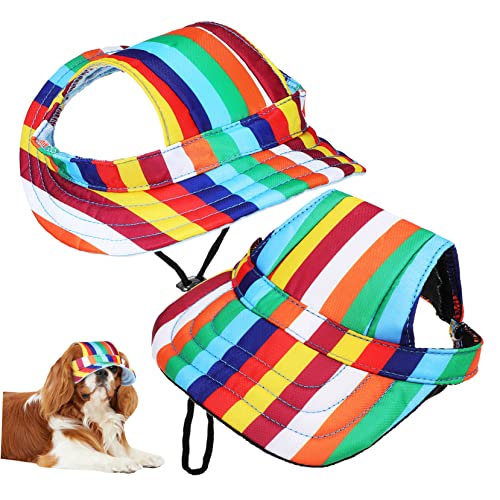 Toddmomy Outdoor-Hut Outdoor-Bekleidung 2-Teiliger Hut Sommer-Accessoires Fischerhut Für Hunde Hüte Für Hunde Mit Ohrlöchern Hundehüte Leinen-Prinzessin-Hundeset Sporthüte Für Hunde von Toddmomy