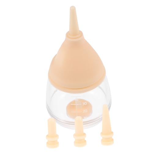 Toddmomy PET-Flasche Milch Flasche milchkocher Drinking Bottle trinkflaschen Haustiernahrungsflasche Kätzchenflasche Babyflasche für Welpen Babyflasche für Neugeborene Welpenflasche Plastik von Toddmomy