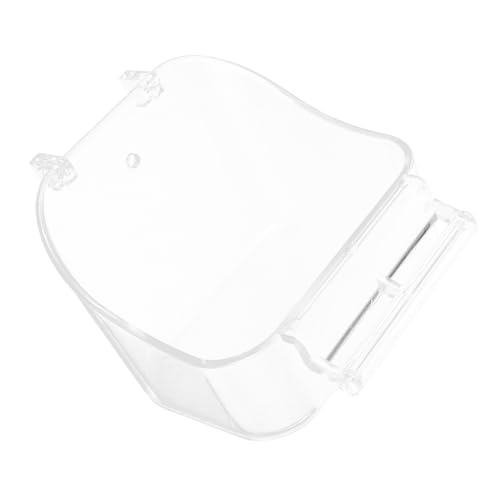 Toddmomy Papageien Badewanne Multifunktionale Vogelbadewanne Transparente Duschbox für Papageien Praktischer Futternapf Geeignet für Kleintiere und Vögel Toddmomy Papageien Badewanne Multifunktionale Vogelbadewanne Transparente Duschbox für Papageien Praktischer Futternapf Geeignet für Kleintiere und Vögel von Toddmomy