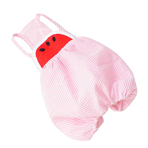 Toddmomy Party Hundehose Haustier Tragetuch Kostüm Haustier Wassermelonen Kleidung Haustier Hundekleid Stoff von Toddmomy