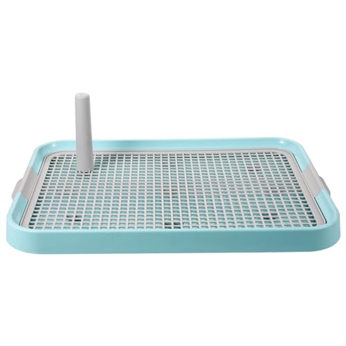 Toddmomy Hundetoilette Training Pet Puppy Litter Toilet Dog Potty Tray Toilet Puppy Pee Mesh Potty for Small Medium Puppies Hundetoilette von Toddmomy