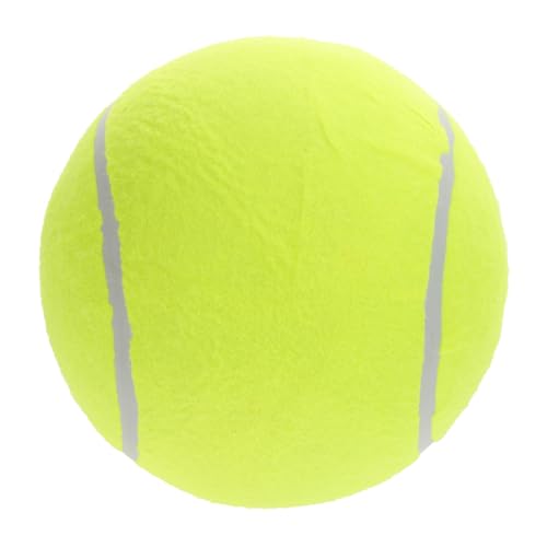 Toddmomy Riesen Tennisball Für Hunde Übergroßes Kauspielzeug Aus Strapazierfähigem Material Ideal Für Große Hunde Und Welpen Perfekt Für Interaktive Spiele Und Apportieren von Toddmomy