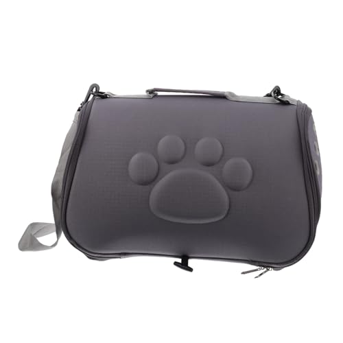 Toddmomy Tasche für Haustiere kleine Tragetasche Reisetasche für Autositze autositz hundeträger Hunde Reisetasche Dog travel Bag Outdoor-Tasche für Katzen Welpenträger Nylon Grey von Toddmomy