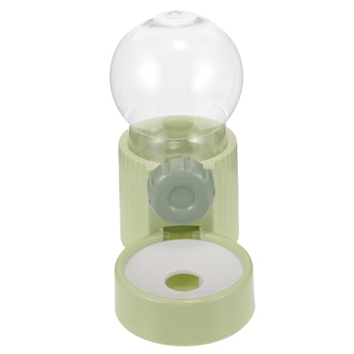 Toddmomy Trinkbrunnen Schüssel Futterautomat Für Hunde Großer Rassen Hundefutter Wasserbrunnenpumpe Für Haustiere Hund Wasserflasche Wasserbecher Für Haustiere Essen Plastik Light Green von Toddmomy