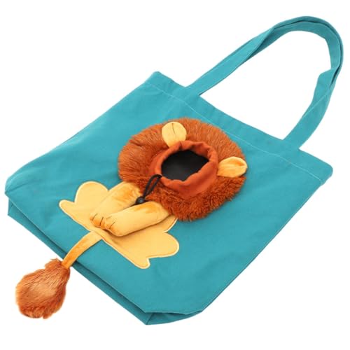 Toddmomy Umhängetasche Katzentragetasche Reisetaschen Hunde-Tragetasche aus Segeltuch Hunde Tragetasche Dog Carrier Bag Handtasche die Einkaufstasche Tragetasche für Haustiere Katzenträger von Toddmomy