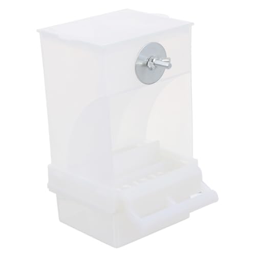 Toddmomy Vogelfütterer Vogelfutterhaus für Käfig Papageienfutterstation ohne Vogel Fütterer Sichtweite Container Futternapf für Vögel Kleiner Vogelhäuschen Acryl Weiß Toddmomy Vogelfütterer Vogelfutterhaus für Käfig Papageienfutterstation ohne Vogel Fütterer Sichtweite Container Futternapf für Vögel Kleiner Vogelhäuschen Acryl Weiß von Toddmomy