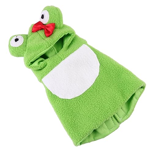 Toddmomy Vogelkleidung Papageienkleidung Vogelaccessoires Haustierkleidung Vogelbehandlung züchten Kostüm Hund Kleider Haustier-Vogel-Kleidung Kleidung für Vogelpapageien Polarfleece Green von Toddmomy