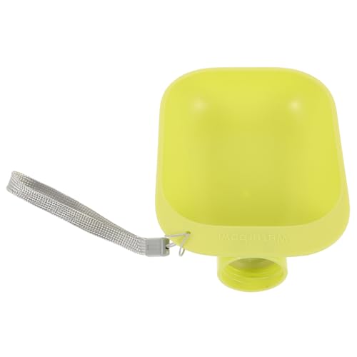 Toddmomy Wasserspender für Haustiere tragbar Hundenapf Outdoor Trinknapf Wasserflasche für Haustiere Spritzfreier Trinknapf für Hunde Wasserflaschennapf- für Hunde Abs Light Green von Toddmomy