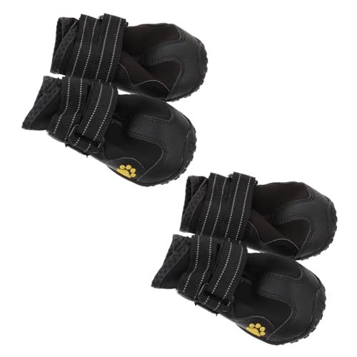 Toddmomy Winter Hunde Boots wasserdichte Anti Rutsch Hundeschuhe Für Haustiere Warme Hundeschuhe Größe 6 Ideal Für Schnee Und Kaltes Wetter von Toddmomy