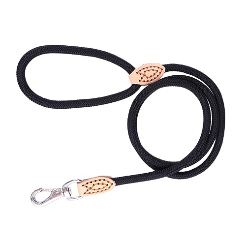 Toddmomy hundegurt hundelaufband Hunde Gurt Hundeleine mit Metallkarabiner Haustierleine Hundeleine aus Nylon Trainingsleine für Hunde Trainingsleine aus Nylon schwer Leinen rundes Seil von Toddmomy