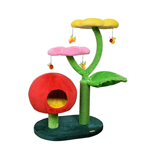 Kratzbaum Katzenbaum Katzen Kratzbaum Katzen-Klettergerüst Katzen-Sprungplattform Indoor-Kratzbaum-Turm Kreativer Katzen-Aktivitätsständer Katzen-Kratzbaum Kratzbäume Katzenkratzbaum Kletterbaum von Tograt