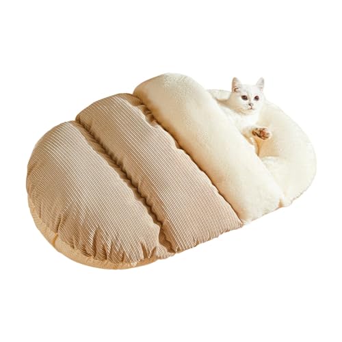 Hundesack – Katzenbett, gemütliches Höhlen-Hundebett, Hausschuh-Form, halbgeschlossenes Katzenbett, Hausschuh-Form, Fleece-Futter, Kätzchenbett, Höhle, Katzenbett, Fleecefutter für Welpen von Toliya