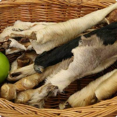 Tommydog Rinderfellstreifen (1 kg)/Fellstreifen vom Rind/getrocknete Rinderfellstreifen/getrockneter Hundekausnack von Tommydog