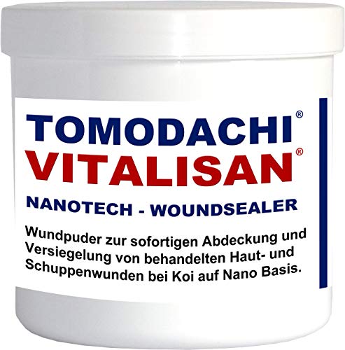 Tomodachi Wasserfeste, antibakterielle Wundversiegelung für Koi auf Nanobasis VitaliSan Wundversorgung für Koi, innovativ, schützt Wunden im Wasser und unterstützt die Wundheilung 100g Dose von Tomodachi