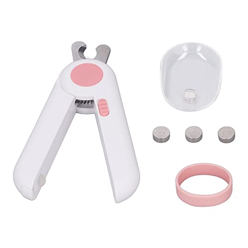 Tomotato Haustiernagel Clipper mit LED -Licht Multifunktionssicherheit Edelstahl Blade Pet Klauen Trimmer Pflegewerkzeug für Hundekatze Kaninchen kleine Tiere von Tomotato