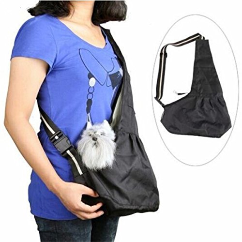 Hund Tragetasche Schlinge Einzel Schulter Haustier Tasche Träger Halter Mit Verstellbaren Riemen Haustier Katze Slings Tragen Tasche von TongCart