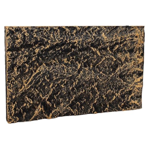 Tonysa Aquarium-Hintergrundtafel, PU-Stein-Terrarium-Hintergrund, DIY-Aquarium-Hintergrundtafel, Reptilienbecken-Hintergrundtafel, Habitat-Klettertafel-Dekoration (27,5 * 16,5 cm) von Tonysa