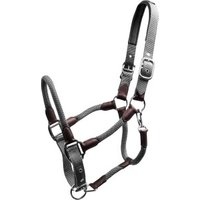 Top Reiter Halfterset TR III mit Strick grau von Top Reiter