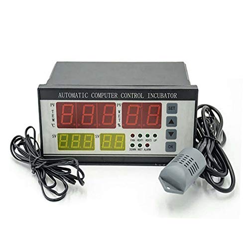 TopHomer Automatisches Steuersystem für Eierinkubatormaschine und Temperatur- und Feuchtigkeitsregelmaschine AC 160-240V von TopHomer