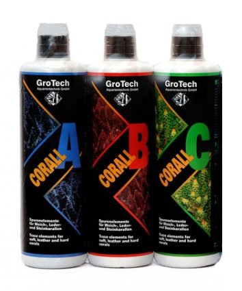 GroTech Corall A, B, C, 3X 1000ml von TopReef