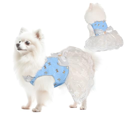 Topkins Hundekleider, Party-Hundekleid mit Perlen, Zubehör für kleine und mittelgroße (XL) von Topkins