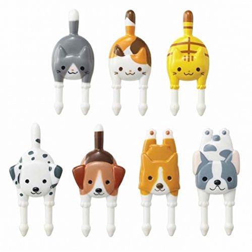 Dog cat Food Picks Forks for Bento Box Lunch Box by Torune von Torune