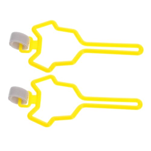 Totority 2 Stück Haustierleine Träger Gehen Hundetaschenhalter für die Leine Kothalter an der Leine Knoten Haustier Zubehör Hundeausführung Kotbeutel-Clip Hundekotbeutelclip Abs Yellow Totority 2 Stück Haustierleine Träger Gehen Hundetaschenhalter für die Leine Kothalter an der Leine Knoten Haustier Zubehör Hundeausführung Kotbeutel-Clip Hundekotbeutelclip Abs Yellow von Totority
