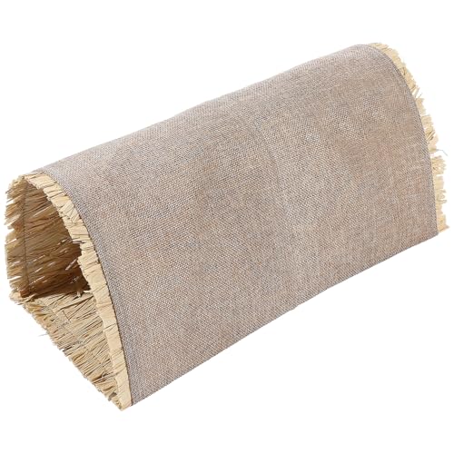 Totority Kuscheltunnel für Kleintiere Schlafnest aus Stroh für Kaninchen Chinchillas und Meerschweinchen Bequemes Haustierbett mit für Aktivitäten für Bessere Schlafqualität und Totority Kuscheltunnel für Kleintiere Schlafnest aus Stroh für Kaninchen Chinchillas und Meerschweinchen Bequemes Haustierbett mit für Aktivitäten für Bessere Schlafqualität und von Totority