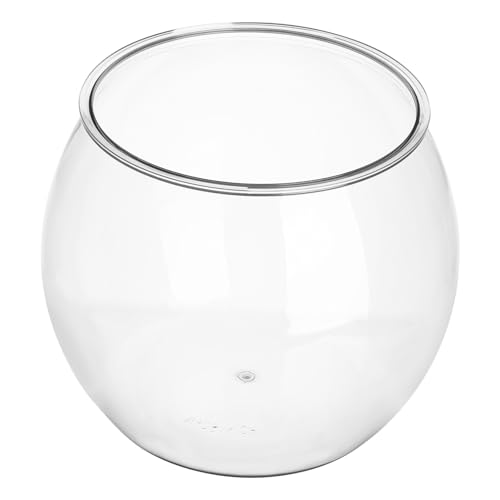 Kleines Transparentes Aquarium aus Kunststoff für Betta und Goldfische Fischglas für Desktop Dekoration Pflegeleichtes Fischbecken Kleines Transparentes Aquarium aus Kunststoff für Betta und Goldfische Fischglas für Desktop Dekoration Pflegeleichtes Fischbecken von Toyvian
