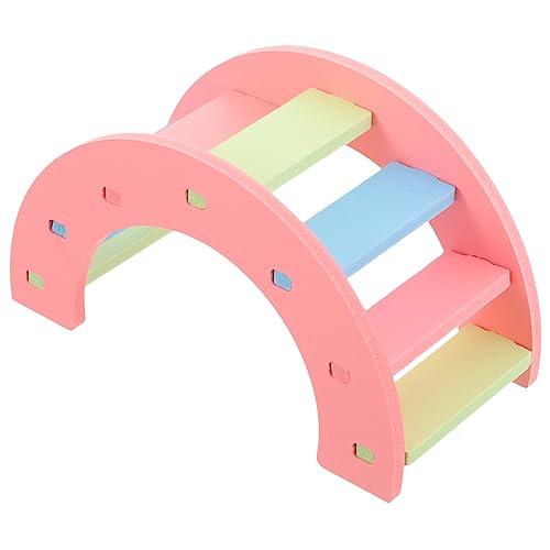 Kleintier Brücke aus Kletterleiter für Hamster Meerschweinchen Ratten Trainingsspielzeug für Haustiere Aktivität und Spielspaß Kleintier Brücke aus Kletterleiter für Hamster Meerschweinchen Ratten Trainingsspielzeug für Haustiere Aktivität und Spielspaß von Toyvian