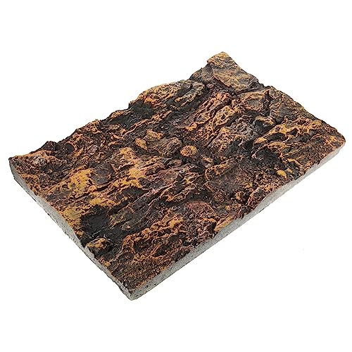 Reptilien Terrarium Hintergrund Fels Design für Aquarien und Schildkrötenbecken Textur und Pflegeleicht für Gestaltung Lebendiger Reptilien Terrarium Hintergrund Fels Design für Aquarien und Schildkrötenbecken Textur und Pflegeleicht für Gestaltung Lebendiger von Toyvian