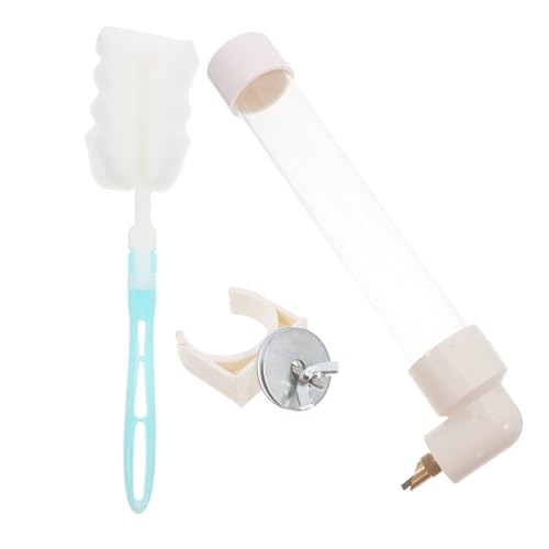 Toyvian 1 Satz Automatischer Wasserspender für Vogelkäfige Außenmontage Trinkflasche für Papageien Nymphensittiche und Kaninchen Platzsparende Lösung für Kleine Haustiere Toyvian 1 Satz Automatischer Wasserspender für Vogelkäfige Außenmontage Trinkflasche für Papageien Nymphensittiche und Kaninchen Platzsparende Lösung für Kleine Haustiere von Toyvian