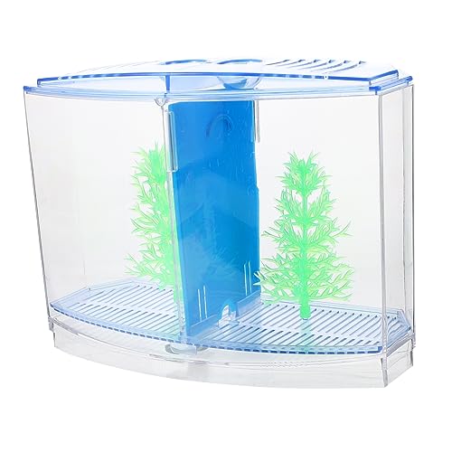 Toyvian 1 Satz Mini Aquarium Transparente Fischtank Zuchtbox aus für Goldfische und Pflanzen Geeignet für Wohnzimmer Schlafzimmer und Schreibtischdekoration Toyvian 1 Satz Mini Aquarium Transparente Fischtank Zuchtbox aus für Goldfische und Pflanzen Geeignet für Wohnzimmer Schlafzimmer und Schreibtischdekoration von Toyvian