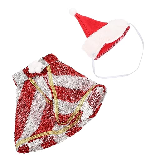 Toyvian 1 Set Katzen Und Hundekleidung Weihnachtsmütze Umhang Anzug Feiertagshaustier Großes Hunde Outfit Bezüge Weihnachtsmützen Set Weihnachtskostüm Für Hunde Hundeumhang Toyvian 1 Set Katzen Und Hundekleidung Weihnachtsmütze Umhang Anzug Feiertagshaustier Großes Hunde Outfit Bezüge Weihnachtsmützen Set Weihnachtskostüm Für Hunde Hundeumhang von Toyvian