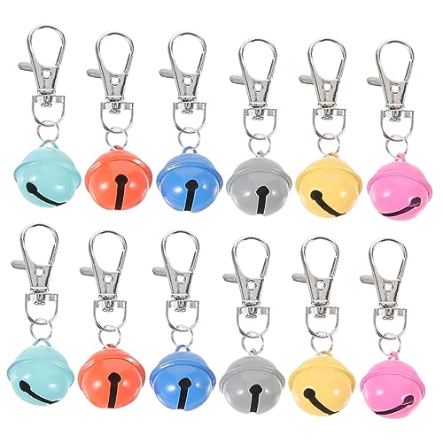 Toyvian 12 Stück Hundehalsband Glocke Winzige Glocke Glockenspiel Groß Schild Hängende Glockendekoration Katzenhalsbänder Mit Glöckchen Klein Glockenanhänger Gold Metall Zufällige Farbe Toyvian 12 Stück Hundehalsband Glocke Winzige Glocke Glockenspiel Groß Schild Hängende Glockendekoration Katzenhalsbänder Mit Glöckchen Klein Glockenanhänger Gold Metall Zufällige Farbe von Toyvian