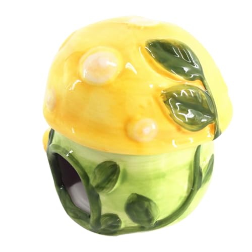 Toyvian 1Stück Keramisches Haustiernest im Pilzdesign Kühlnest für Hamster und Kleine Sorgt für Erholsamen Schlaf und Geschützte Umgebung für Sommermonate Toyvian 1Stück Keramisches Haustiernest im Pilzdesign Kühlnest für Hamster und Kleine Sorgt für Erholsamen Schlaf und Geschützte Umgebung für Sommermonate von Toyvian