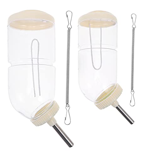 Toyvian 2 Stück Auslaufsichere Trinkflaschen für Kleintiere Praktische Wasserbehälter für Kaninchen Meerschweinchen Chinchillas Toyvian 2 Stück Auslaufsichere Trinkflaschen für Kleintiere Praktische Wasserbehälter für Kaninchen Meerschweinchen Chinchillas von Toyvian