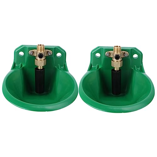 Toyvian 2 Stück Automatische Tränke für Schafe Kupfer Ventil Wasserfontäne Langlebig und Bruchsicher für Schafe Lämmer und Andere Nutztiere Toyvian 2 Stück Automatische Tränke für Schafe Kupfer Ventil Wasserfontäne Langlebig und Bruchsicher für Schafe Lämmer und Andere Nutztiere von Toyvian